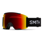 Masque de ski Smith - Stash XL - Noir - ChromaPop Sun Red Mirror