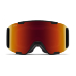 Masque de ski Smith - Stash XL - Noir - ChromaPop Sun Red Mirror 2