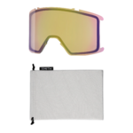 Masque de ski Smith - Stash XL - Noir - ChromaPop Sun Red Mirror 5