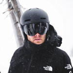 Masque de ski Smith - I/O MAG - Blackout - ChromaPop Sun Black