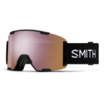 Masque de ski Smith - Stash XL - Noir - ChromaPop Everyday Rose Gold Mirror