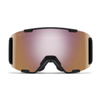 Masque de ski Smith - Stash XL - Noir - ChromaPop Everyday Rose Gold Mirror 2