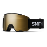 Masque de ski Smith - Stash XL - Noir - ChromaPop Sun Black Gold Mirror