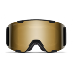 Masque de ski Smith - Stash XL - Noir - ChromaPop Sun Black Gold Mirror 2