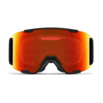 Masque de ski Smith - Stash XL - Noir - ChromaPop Everyday Red Mirror 2