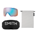 Masque de ski Smith - I/O MAG - Gris Cirrus - ChromaPop Sun Platinum Mirror