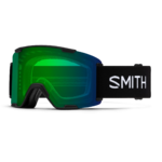 Masque de ski Smith - Stash XL - Noir - ChromaPop Everyday Green Mirror