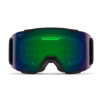 Masque de ski Smith - Stash XL - Noir - ChromaPop Everyday Green Mirror 2