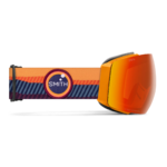 Masque de ski Smith - I/O MAG - Orange Électrique Sunrise - ChromaPop Everyday Red Mirror