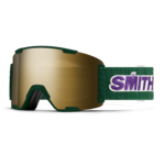 Masque de ski Smith - Stash XL - Vert Evergreen Retro Classic - ChromaPop Sun Black Gold Mirror