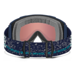 Masque de ski Smith - Stash XL - Bleu nuit Snow - ChromaPop Everyday Blue Mirror 4