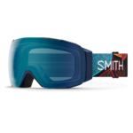 Masque de ski Smith - I/O MAG - Bleu Nuit Geo Alpine - ChromaPop Everyday Blue Mirror