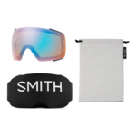 Masque de ski Smith - I/O MAG - Bleu Nuit Geo Alpine - ChromaPop Everyday Blue Mirror