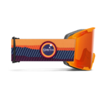 Masque de ski Smith - Stash XL - Orange électrique Sunrise - ChromaPop Everyday Red Mirror 3