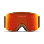 Masque de ski Smith - Stash XL - Camel Warm Steel - ChromaPop Everyday Red Mirror 2