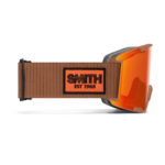 Masque de ski Smith - Stash XL - Camel Warm Steel - ChromaPop Everyday Red Mirror 3
