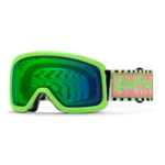 Masque de ski Smith - Shakedown - Slime Static Shag - ChromaPop Everyday Green Mirror