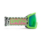 Masque de ski Smith - Shakedown - Slime Static Shag - ChromaPop Everyday Green Mirror 3
