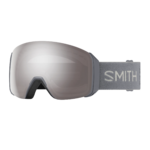 Masque de ski Smith - 4D MAG XL - Gris Cirrus - ChromaPop Sun Platinum Mirror