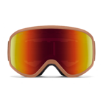 Masque de ski Smith - Reason OTG - Camel Warm Steel - Red Sol-X Mirror Antifog