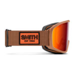 Masque de ski Smith - Reason OTG - Camel Warm Steel - Red Sol-X Mirror Antifog