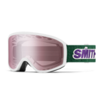 Masque de ski Smith - Reason OTG - Blanc Rétro Classique - Ignitor Mirror Antifog
