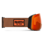 Masque de ski Smith - 4D MAG XL - Noir Warm Steel - ChromaPop Everyday Red Mirror 3