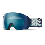 Masque de ski Smith - 4D MAG XL - Midnight Snow - ChromaPop Everyday Blue Mirror