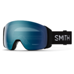 Masque de ski Smith - 4D MAG - Noir - ChromaPop Everyday Blue Mirror