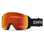 Masque de ski Smith - 4D MAG - Noir - ChromaPop Everyday Red Mirror