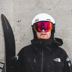 Masque de ski Smith - 4D MAG - Noir - ChromaPop Everyday Red Mirror 3