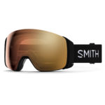 Masque de ski Smith - 4D MAG - Noir - ChromaPop Pro Photochromic Gold Mirror
