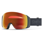 Masque de ski Smith - 4D MAG - Ardoise - ChromaPop Everyday Red Mirror