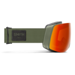 Masque de ski Smith - 4D MAG - Vert Fatigue - ChromaPop Everyday Red Mirror 3