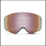 Masque de ski Smith - 4D MAG - Olive Warm Steel - ChromaPop Everyday Rose Gold Mirror 2