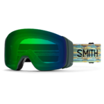 Masque de ski Smith - 4D MAG - Émeraude ReNU recyclé - ChromaPop Everyday Green Mirror