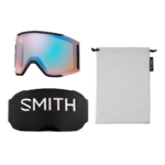 Masque de ski Smith - Squad MAG - Noir - ChromaPop Pro Photochromic Gold Mirror 5