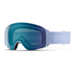 Masque de ski Smith - 4D MAG S - Bleu Aura - ChromaPop Everyday Blue Mirror