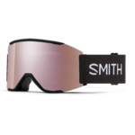Masque de ski Smith - Squad MAG - Noir - ChromaPop Everyday Rose Gold Mirror