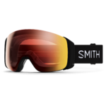 Masque de ski Smith - 4D MAG Low Bridge Fit - Noir - ChromaPop Pro Photochromic Red Mirror