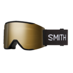 Masque de ski Smith - Squad MAG - Noir - ChromaPop Sun Black Gold Mirror