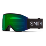 Masque de ski Smith - Squad MAG - Noir - ChromaPop Everyday Green Mirror