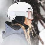 Masque de ski Smith - Squad MAG - Blanc Vapor - ChromaPop Everyday Rose Gold Mirror 5