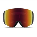 Masque de ski Smith - 4D MAG XL - Noir - ChromaPop Sun Red Mirror 2