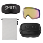 Masque de ski Smith - 4D MAG XL - Noir - ChromaPop Sun Red Mirror 4