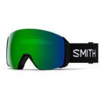 Masque de ski Smith - 4D MAG XL - Noir - ChromaPop Sun Green Mirror
