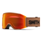 Masque de ski Smith - Squad MAG - Camel Warm Steel - ChromaPop Everyday Red Mirror