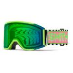 Masque de ski Smith - Squad MAG - Slime Static Shag - ChromaPop Everyday Green Mirror