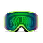 Masque de ski Smith - Squad MAG - Slime Static Shag - ChromaPop Everyday Green Mirror 2
