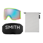 Masque de ski Smith - Squad MAG - Slime Static Shag - ChromaPop Everyday Green Mirror 5